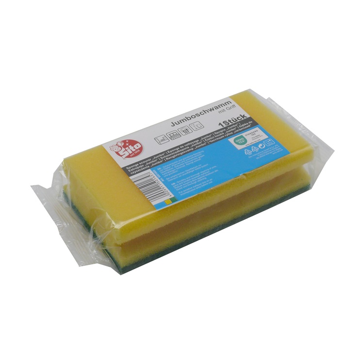 JUMBO SPONGE, WITH GRIP
