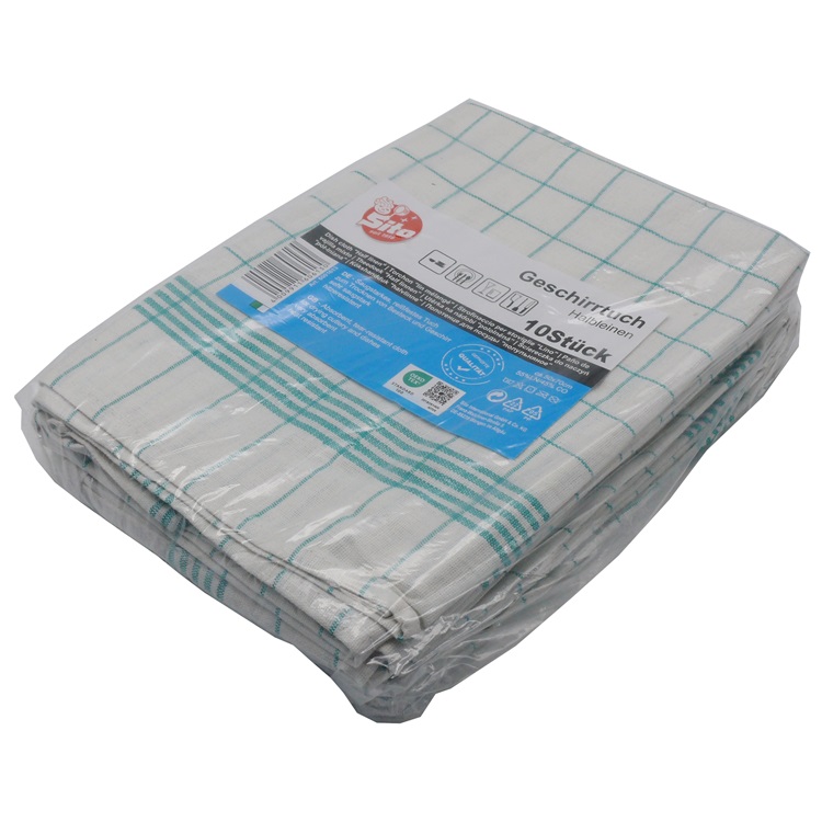 DISH CLOTH HALF LINEN